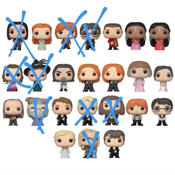pop Other - Harry Potter little figures